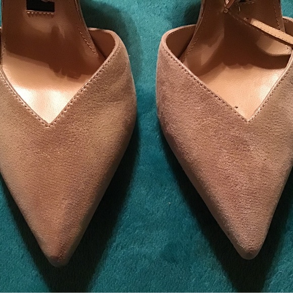 sergio rossi slingback heels size 36 gold new - Picture 2 of 9